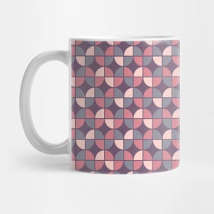 Retro Pink Purple Funky Style Modern Pattern Mug